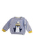 A Grey Knit Sweaters from Chicco in size 6-12M for boy. (Front View)