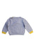 A Grey Knit Sweaters from Chicco in size 6-12M for boy. (Back View)