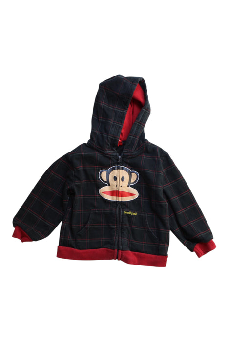 A Multicolour Hooded Sweatshirts from Paul Frank in size 12-18M for boy. (Front View)