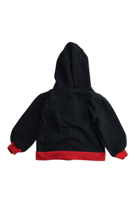 A Black Zippered Sweatshirts from Paul Frank in size 12-18M for boy. (Back View)