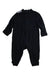 A Black Long Sleeve Rompers from Adidas in size 12-18M for boy. (Back View)