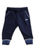 A Navy Sweatpants from Boss in size 6-12M for boy. (Front View)