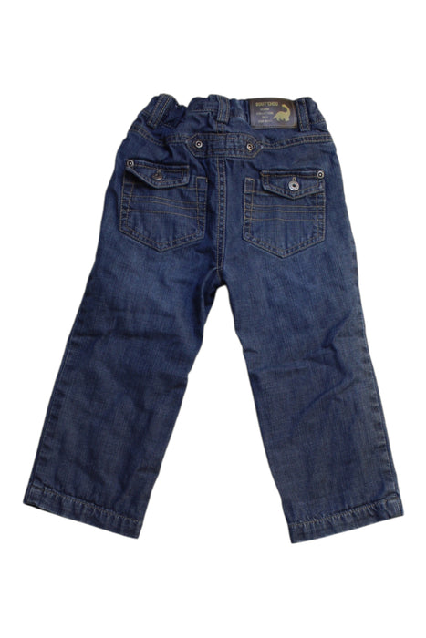A Blue Jeans from Bout'Chou in size 12-18M for boy. (Back View)