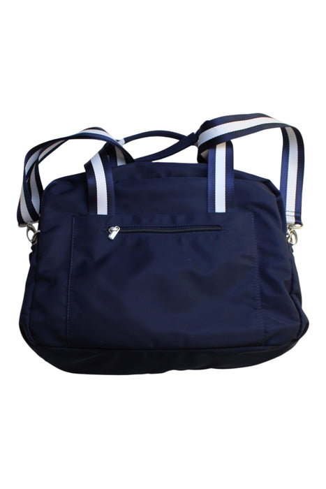 A Navy Diaper Bags from Jacadi in size O/S for neutral. (Back View)