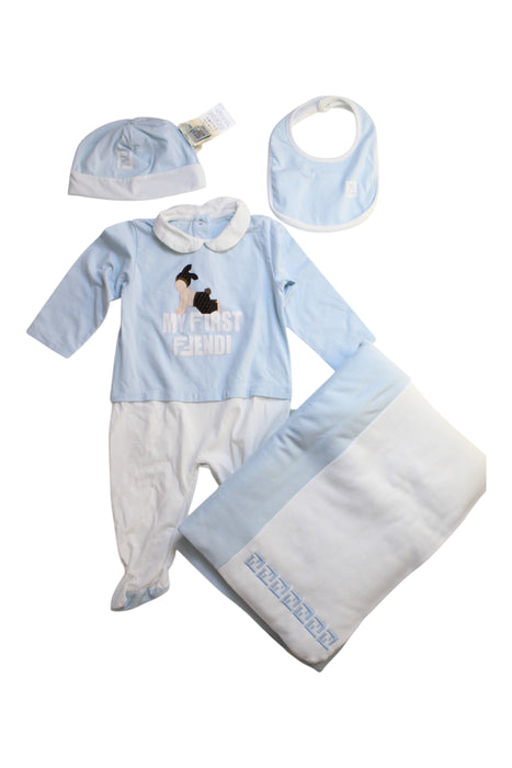 A White Other Accessories from Fendi in size 6-12M for boy. (Back View)