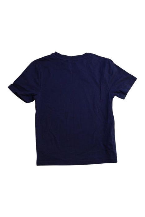 A Navy Short Sleeve T Shirts from Timberland in size 5T for boy. (Back View)
