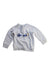 A Grey Crewneck Sweatshirts from Petit Bateau in size 12-18M for boy. (Front View)