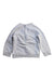 A Grey Crewneck Sweatshirts from Petit Bateau in size 12-18M for boy. (Back View)