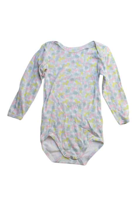 A Multicolour Long Sleeve Bodysuits from Petit Bateau in size 18-24M for girl. (Front View)