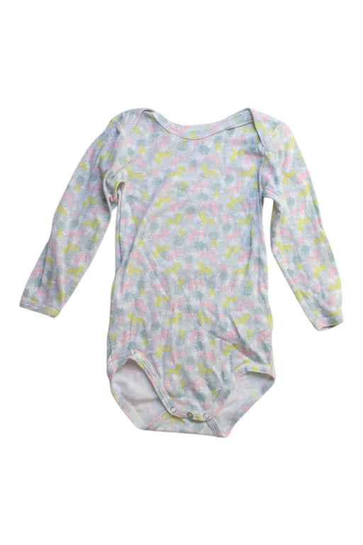 A Multicolour Long Sleeve Bodysuits from Petit Bateau in size 18-24M for girl. (Front View)