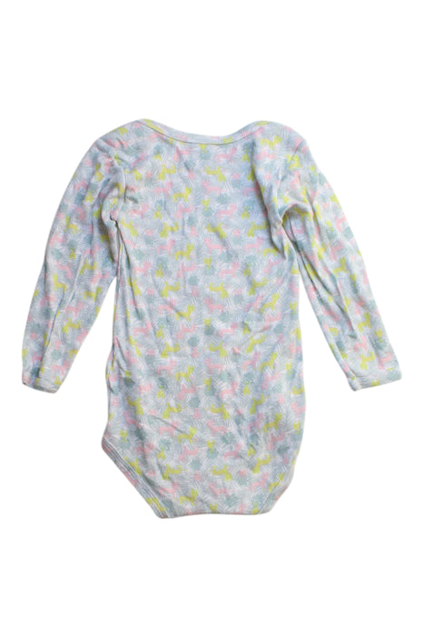 A Multicolour Long Sleeve Bodysuits from Petit Bateau in size 18-24M for girl. (Back View)