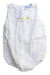 A White Sleeveless Rompers from Jacadi in size 6-12M for girl. (Front View)