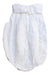 A White Sleeveless Rompers from Jacadi in size 6-12M for girl. (Back View)