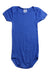 A Blue Short Sleeve Bodysuits from Petit Bateau in size 2T for neutral. (Front View)