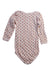 A Beige Long Sleeve Bodysuits from Petit Bateau in size 12-18M for girl. (Back View)
