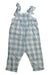 A Blue Long Overalls from Cyrillus in size 12-18M for girl. (Back View)