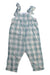 A Blue Long Overalls from Cyrillus in size 12-18M for girl. (Back View)