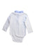 A White Long Sleeve Bodysuits from Jacadi in size 12-18M for girl. (Back View)