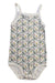 A Multicolour Sleeveless Bodysuits from Petit Bateau in size 18-24M for girl. (Front View)