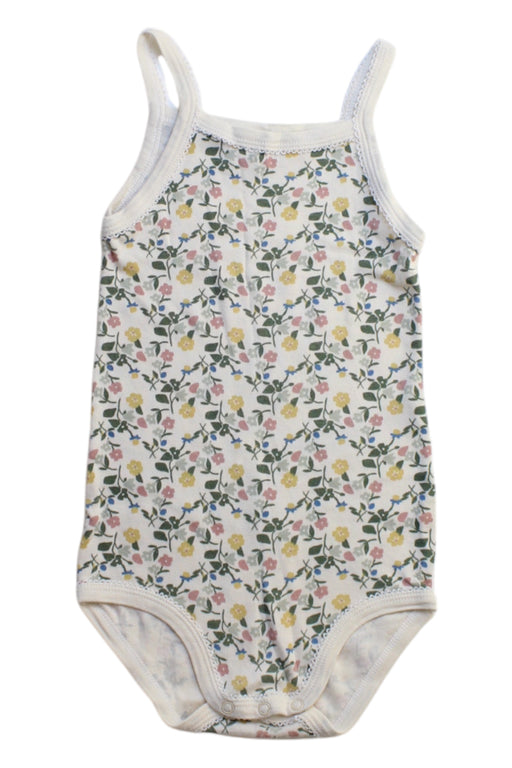 A Multicolour Sleeveless Bodysuits from Petit Bateau in size 18-24M for girl. (Front View)