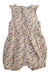 A Multicolour Sleeveless Rompers from Petit Bateau in size 12-18M for girl. (Back View)