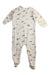 A Multicolour Onesies from Petit Bateau in size 12-18M for girl. (Back View)