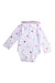 A White Long Sleeve Bodysuits from Jacadi in size 18-24M for girl. (Back View)
