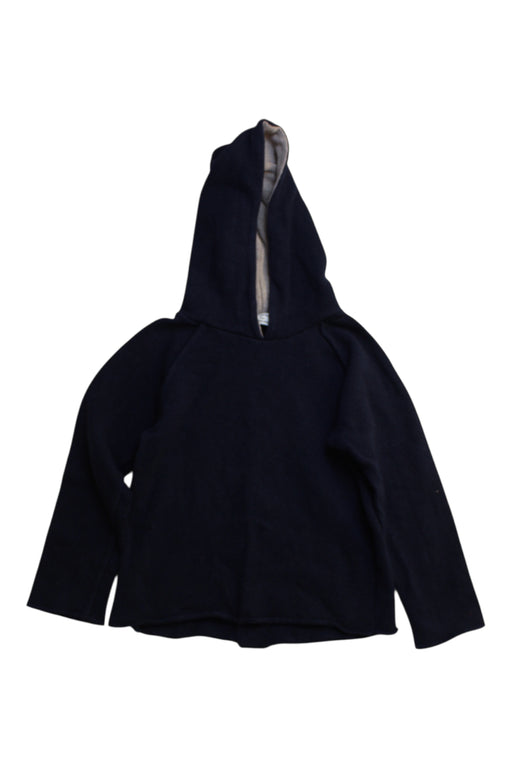 A Black Hooded Sweatshirts from 1 + in the family in size 18-24M for boy. (Front View)