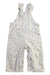 A White Long Overalls from Vertbaudet in size 12-18M for girl. (Back View)