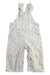A White Long Overalls from Vertbaudet in size 12-18M for girl. (Back View)