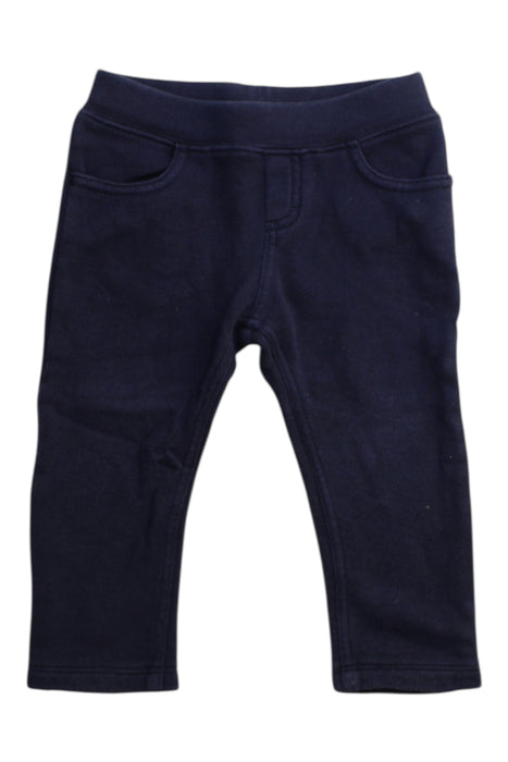 A Navy Leggings from Petit Bateau in size 6-12M for boy. (Front View)