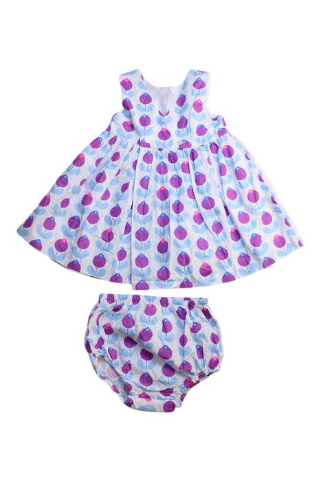 A Multicolour Dress Sets from Jacadi in size 12-18M for girl. (Back View)