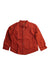 A Red Long Sleeve Shirts from Chateau de Sable in size 4T for boy. (Front View)