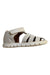 A White Sandals from Jacadi in size 12-18M for girl. (Front View)