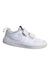 A White Sneakers from Nike in size 4T for boy. (Front View)