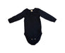 A Navy Long Sleeve Bodysuits from Nature Baby in size 12-18M for neutral. (Front View)