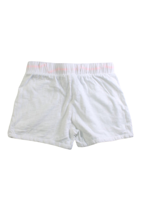 A White Shorts from Crewcuts in size 6T for girl. (Back View)