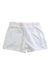 A White Shorts from Crewcuts in size 6T for girl. (Back View)
