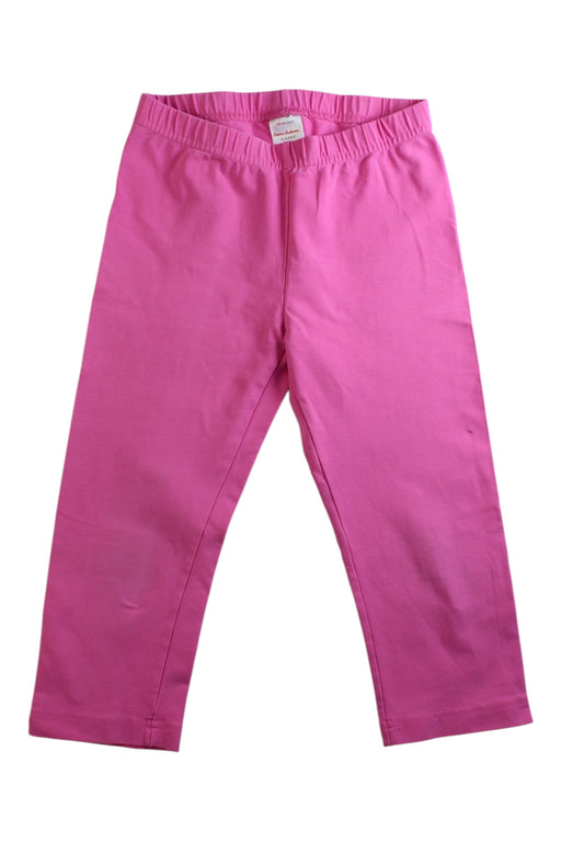 A Pink Leggings from Hanna Andersson in size 8Y for girl. (Front View)
