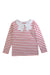 A Red Long Sleeve Tops from Jacadi in size 6T for girl. (Front View)