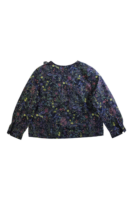 A Multicolour Long Sleeve Tops from Bonpoint in size 6T for girl. (Back View)