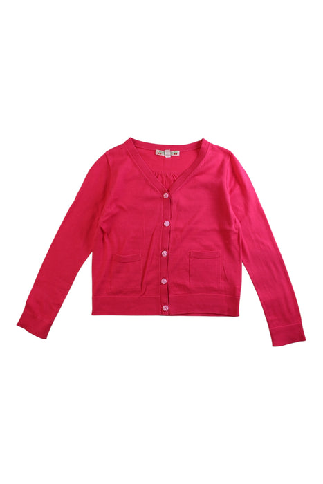 A Pink Cardigans from Bonpoint in size 6T for girl. (Front View)