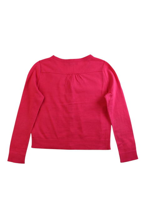 A Pink Cardigans from Bonpoint in size 6T for girl. (Back View)