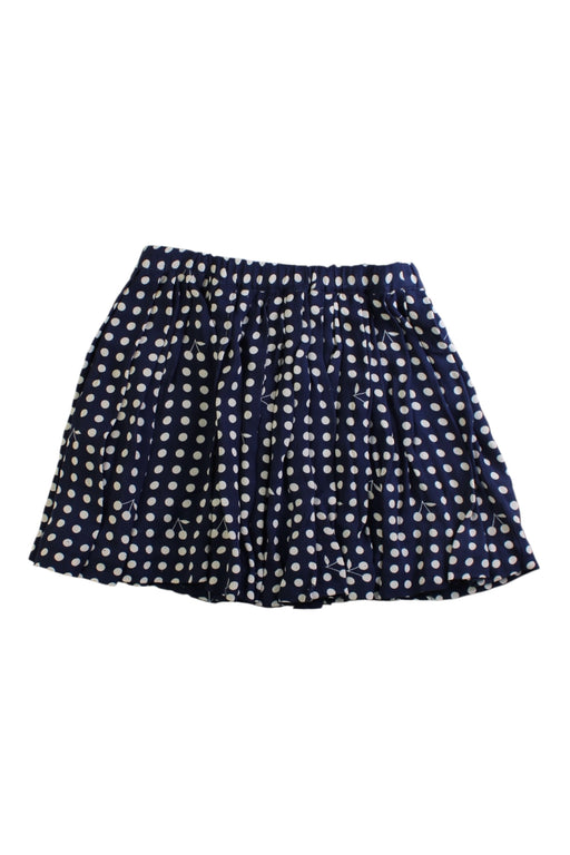 A Navy Short Skirts from Bonpoint in size 6T for girl. (Front View)