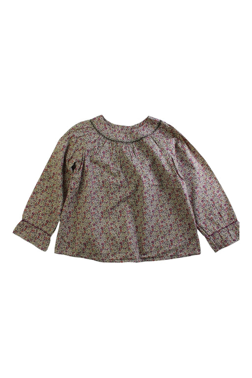 A Multicolour Long Sleeve Tops from Bonpoint in size 6T for girl. (Front View)