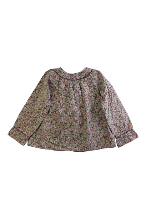 A Multicolour Long Sleeve Tops from Bonpoint in size 6T for girl. (Back View)