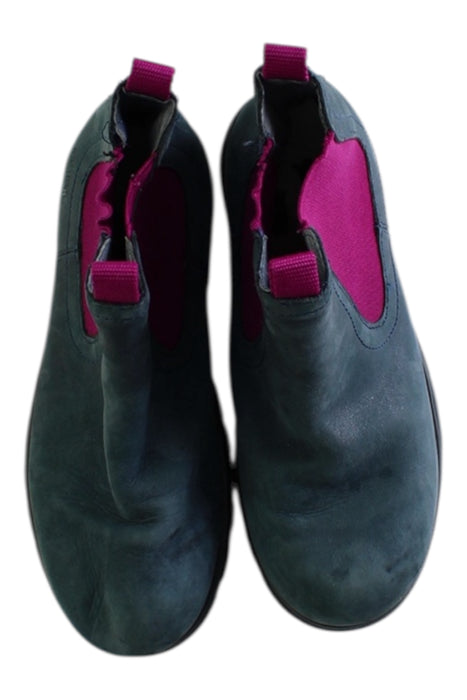 A Teal Casual Boots from Camper in size 7Y for girl. (Back View)