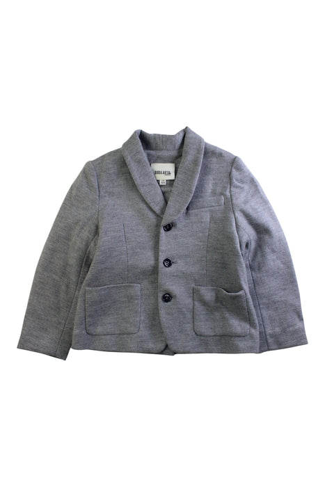 A Grey Blazers from Bora Aksu in size 5T for boy. (Front View)
