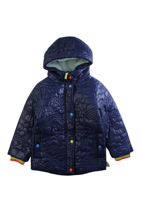 A Multicolour Puffer/Quilted Coats & Outerwear from The Bonnie Mob in size 4T for girl. (Front View)