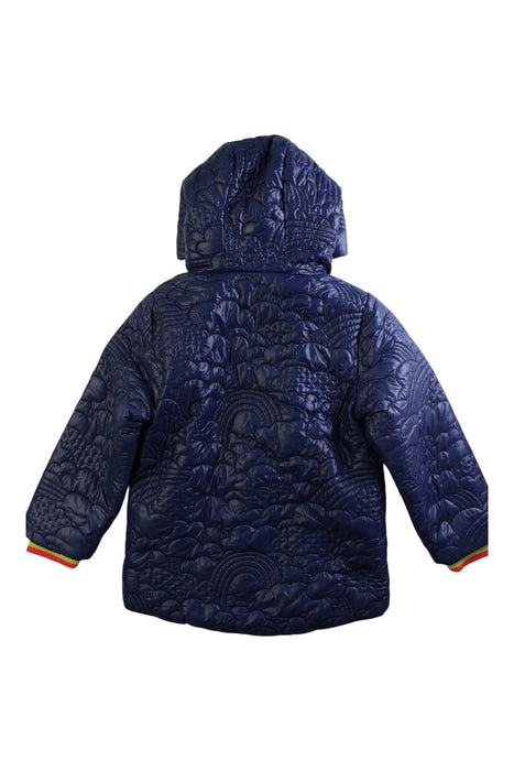A Multicolour Puffer/Quilted Coats & Outerwear from The Bonnie Mob in size 4T for girl. (Back View)